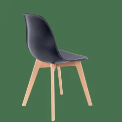 Chaises De Salle À Manger^CASA NEW MATS Chaise De Salle à Manger Noir