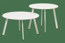 Tables Basses De Jardin^CASA NURIO Table Lounge Blanc Mat