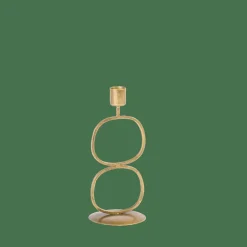 Bougeoirs^CASA OVAL Bougeoir Doré