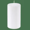 Bougies^CASA PURE Bougie Cylindrique Blanc