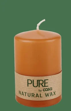 Bougies^CASA PURE Bougie Cylindrique Caramel