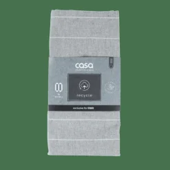 Nappes^CASA RECYCLE Chemin De Table Gris