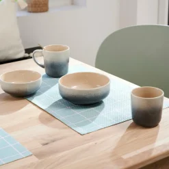 Nappes^CASA RECYCLE Nappe Gris