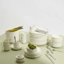 Ménagères^CASA RECYCLO Couvert 24 Pièces Gris