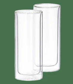 Verres À Café|Verres À Thé^CASA RELAX Verres Double Paroi Set De 2 30 CL Transparent