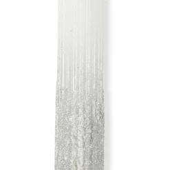 Bougies^CASA RIBGLI Bougie Côtelée Blanc