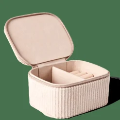 Armoires À Bijoux^CASA RIBS Boîte à Bijoux Blanc Cassé