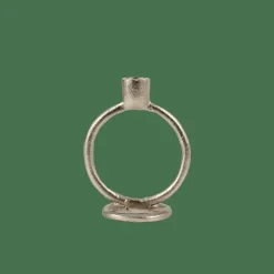 Bougeoirs^CASA RINGS Bougeoir Argent