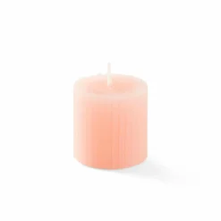 Bougies^CASA RUSTIC Bougie Côtelée Blanc