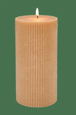 Bougies^CASA RUSTIC Rib Bougie Ocre