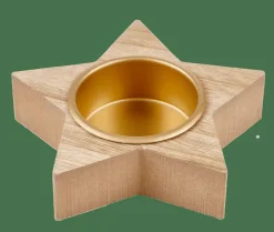 Porte-Bougies^CASA STELLA Partylight Doré, Naturel