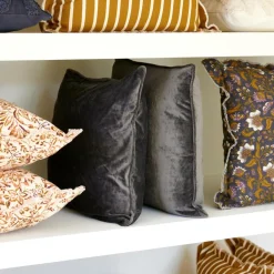 Housses De Coussin^CASA SUAVE Housse Pour Coussin Gris Foncé