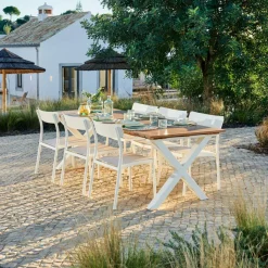 Chaises Longues^CASA TEAK LUXE Chaise Longue Naturel