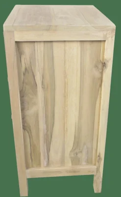 Commodes^CASA TECK Armoire à 3 Tiroirs Naturel