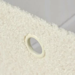 Boîtes De Rangement^CASA TEDDY Panier Pliable Blanc Cassé