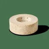 Porte-Bougies^CASA TRAVERTIN Support Bougie Chauffe-plat Naturel