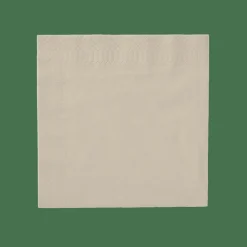 Serviettes^CASA UNI Set De 20 Serviettes Beige