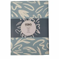 Serviettes^CASA UNI Set De 20 Serviettes Bleu Foncé