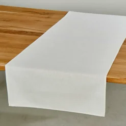 Chemins De Table^CASA UNILINE Chemin De Table Blanc Cassé