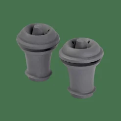 Vin Accessoires^CASA VACUVIN Bouchons à Vin Set De 2 Gris