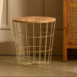 Tables D'Appoint^CASA WIRE Table D'appoint Sable