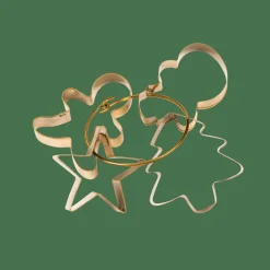 Ustensiles Patisserie|Moules^CASA X-MAS GOLD Emporte-pièces Set De 4 Doré