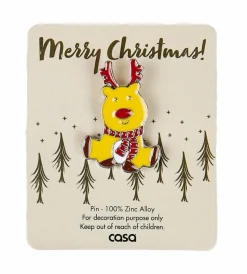 Moules^CASA X-MAS Set à Pâtisserie 4P. Spatule Avec 3 Emporte-pièces Doré, Multicolore