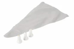 Moules^CASA X-MAS Set à Pâtisserie 4P. Spatule Avec 3 Emporte-pièces Doré, Multicolore